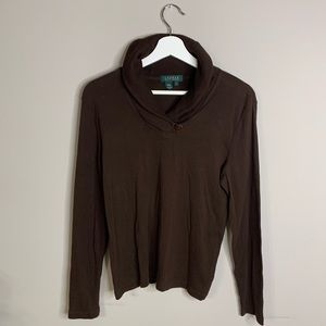 Lauren Ralph Lauren Brown Sweater